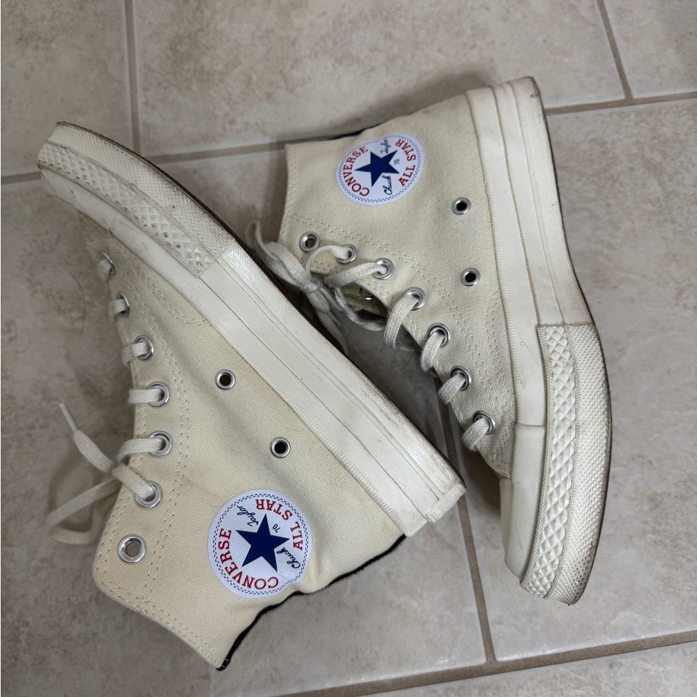 Converse Comme des Garçons Play x Chuck 70 High Tops - Picture 4 of 4